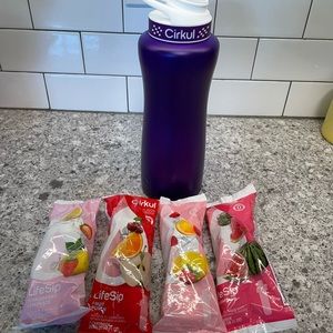 32 Oz purple cirkul + sips